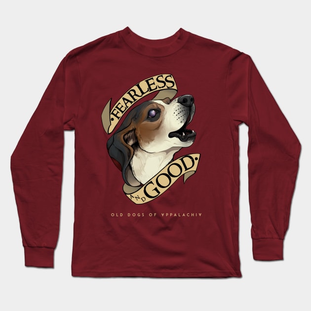 Fearless and Good: The Best Boy Long Sleeve T-Shirt by Old Gods of Appalachia